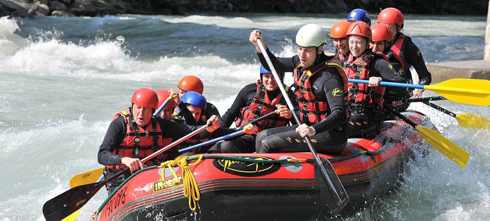 rafting-groupe Rafting en eaux vives