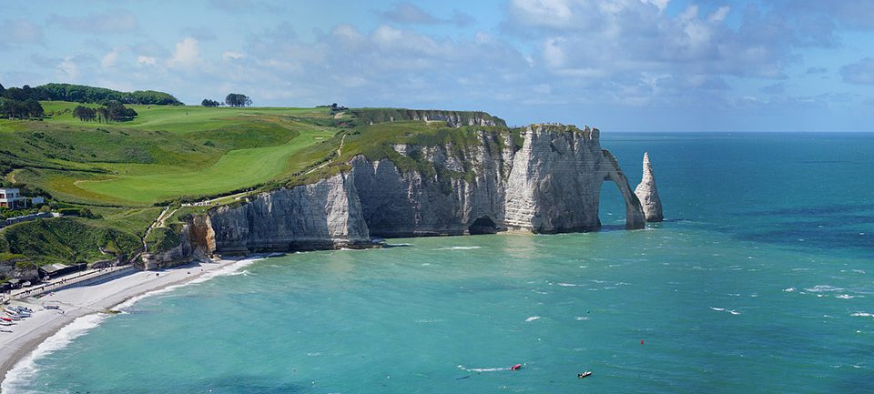 Les falaises d'Etretat Les falaises d'Etretat