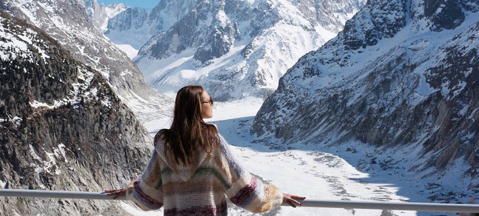 La Mer de glace © Office de tourisme Chamonix-Mont-Blanc La Mer de glace