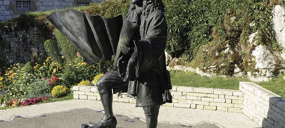 La statue de Vauban à Besançon © David - OT Besancon La statue de Vauban à Besançon