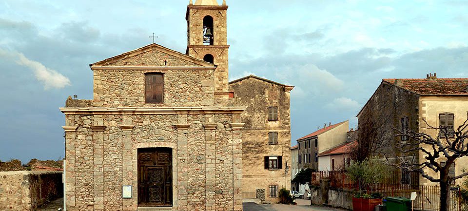 L'église Saint-Marcel, à Aléria © Pierre Bona L'église Saint-Marcel, à Aléria