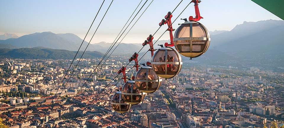 Les Bulles : le téléphérique de Grenoble © Pierre Jayet - OT Grenoble Les Bulles : le téléphérique de Grenoble