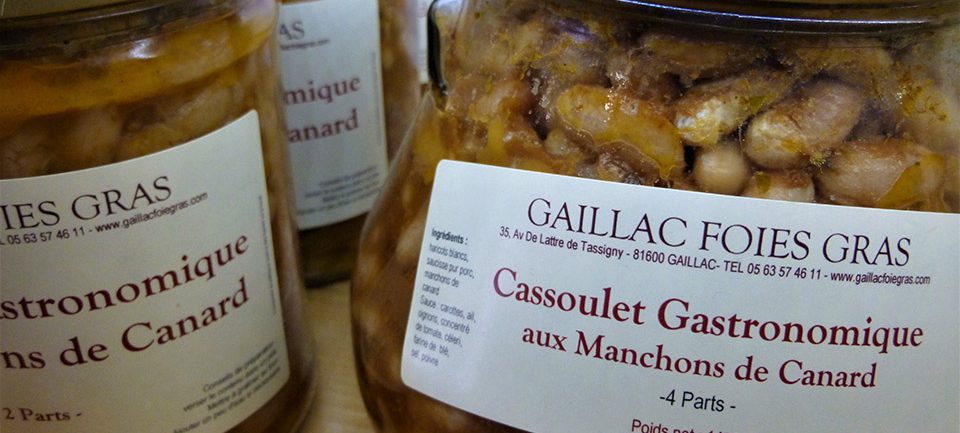 Cassoulet gastronomique aux manchons de canard Cassoulet gastronomique aux manchons de canard