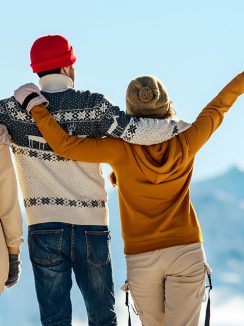 Vacances en groupe à la Montagne